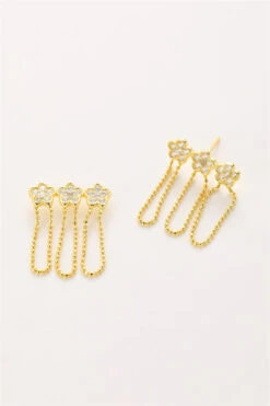 Ohrringe Triple Flower