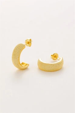 Ohrringe Creole Dots