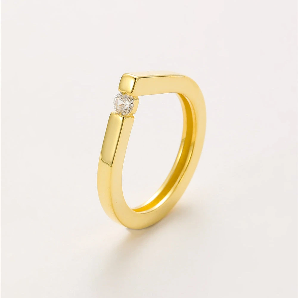 Modern Curve Ring 2 Modern Curve Ring – Bild 2