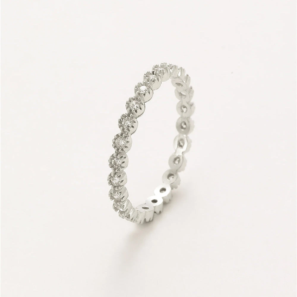 Multi-Zirkonia Ring 5 Multi-Zirkonia Ring – Bild 5