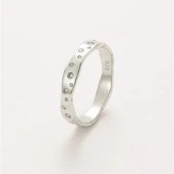 Sparkling Wave Ring 10 Sparkling Wave Ring -Meinekette Verkäufe 0M4A2624