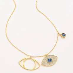 Kette Mit Schützendem Auge 8 Kette Mit Schützendem Auge -Meinekette Verkäufe 0M4A2644