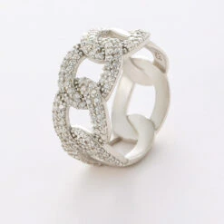 Ring Poise Mit Zirkonia 10 Ring Poise Mit Zirkonia -Meinekette Verkäufe 0M4A2741