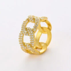 Ring Poise Mit Zirkonia 7 Ring Poise Mit Zirkonia -Meinekette Verkäufe 0M4A2758