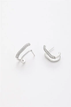 Twisted Zirkonia Ohrringe 6 Twisted Zirkonia Ohrringe -Meinekette Verkäufe 0M4A3005