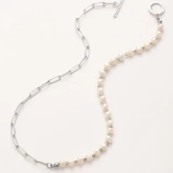 Halskette Semi Pearls 16 Halskette Semi Pearls -Meinekette Verkäufe 0M4A3258