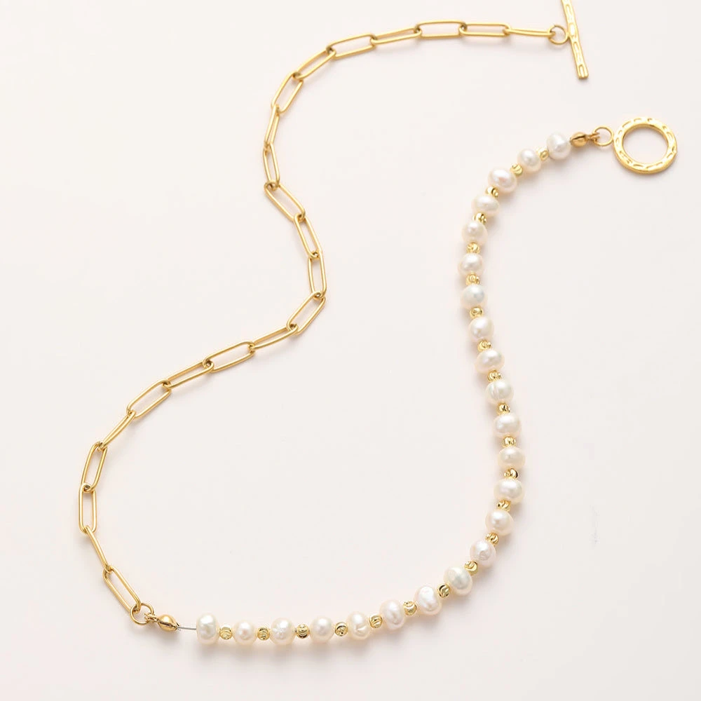 Halskette Semi Pearls 2 Halskette Semi Pearls – Bild 2