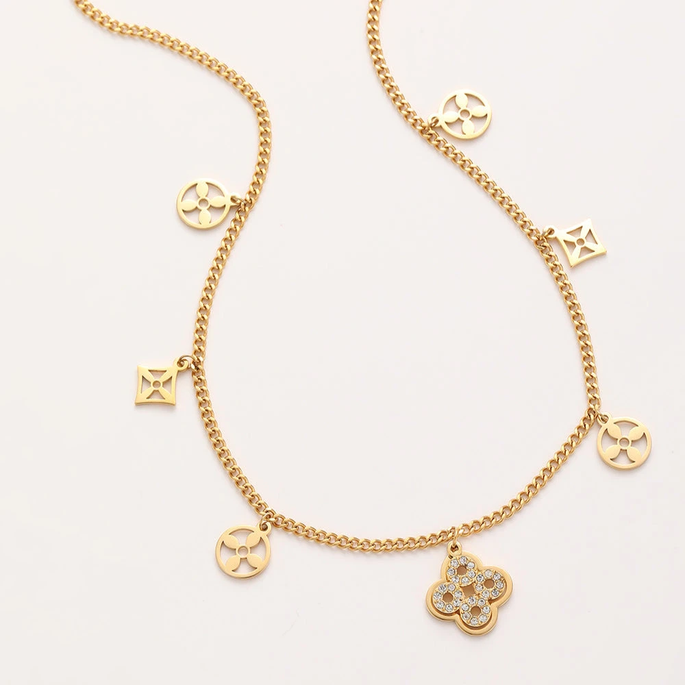 Halskette Estilo Mit Zirkonia 2 Halskette Estilo Mit Zirkonia – Bild 2