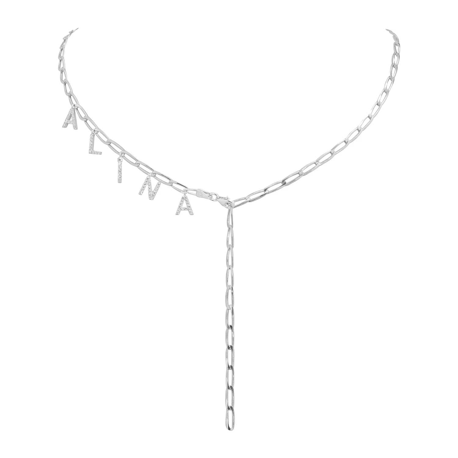 Buchstaben Seldom Y-Halskette 3 Buchstaben Seldom Y-Halskette – Bild 3