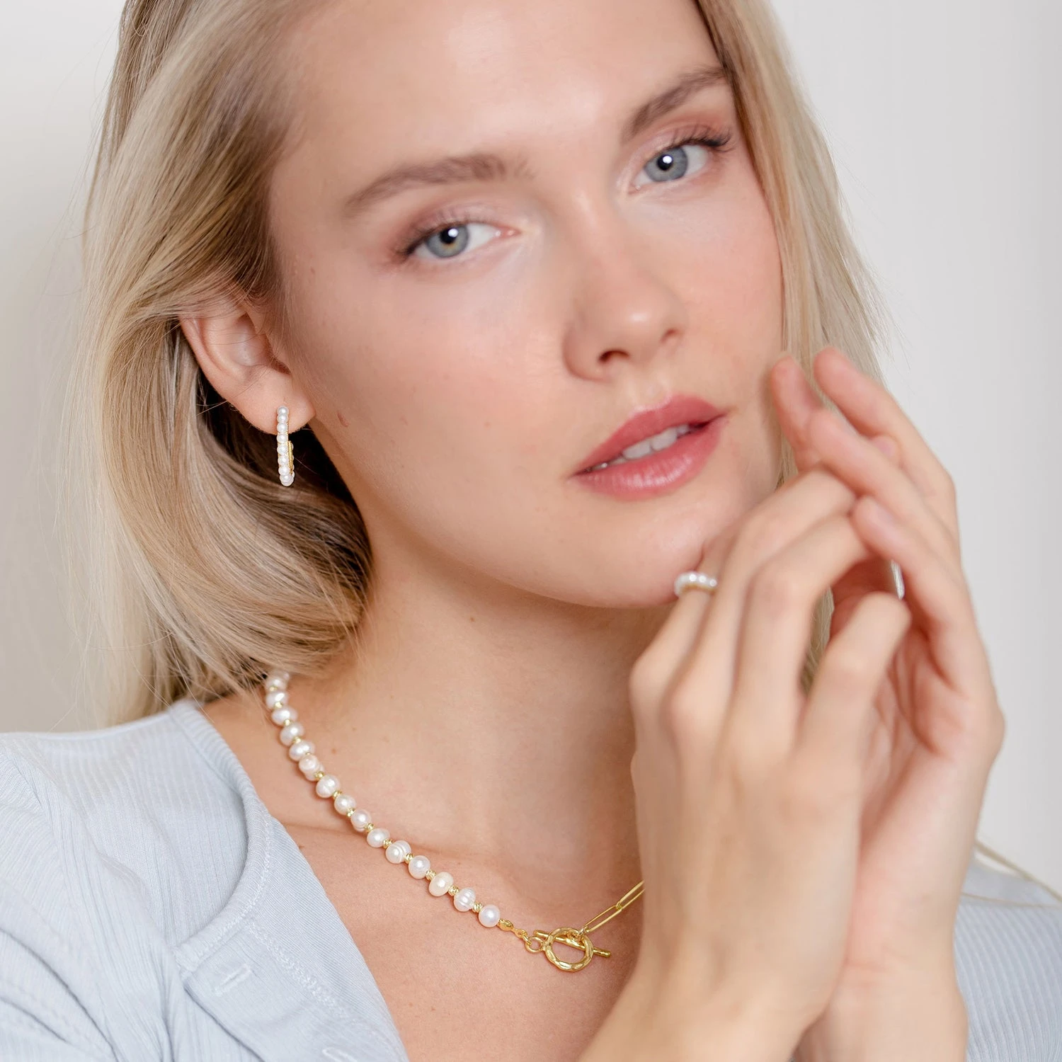 Halskette Semi Pearls 5 Halskette Semi Pearls – Bild 5