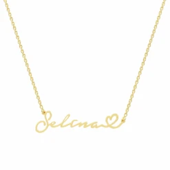 Namenskette - Variante Herz-Notera