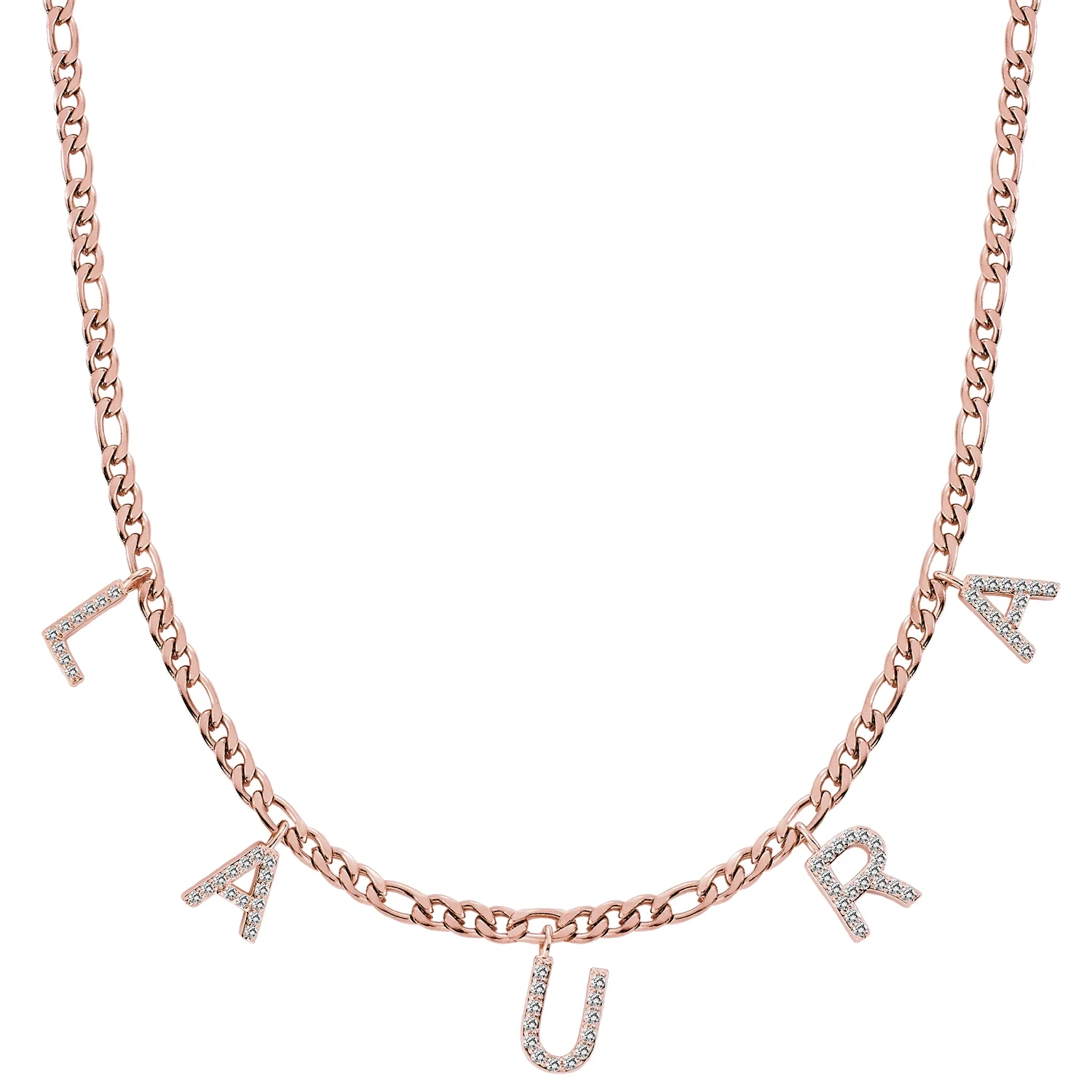 Buchstaben Choker Mit Zirkonia 7 Buchstaben Choker Mit Zirkonia – Bild 7