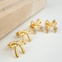 Simple Ribbon Ohrringe 5 Simple Ribbon Ohrringe -Meinekette Verkäufe 41 DSC07075 32b3fd28 f53e 485b a0a0 a821d5512d01