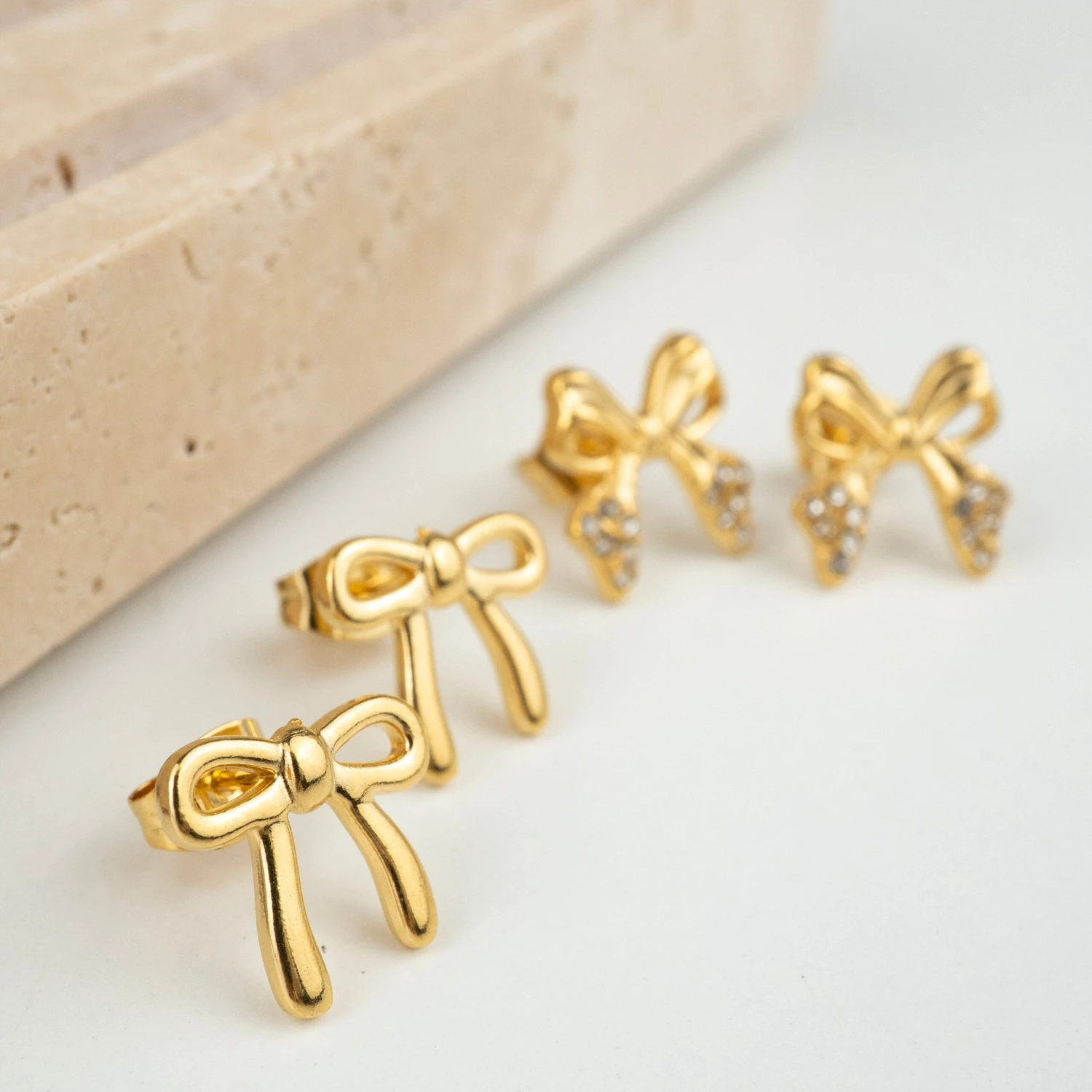 Simple Ribbon Ohrringe 3 Simple Ribbon Ohrringe – Bild 3