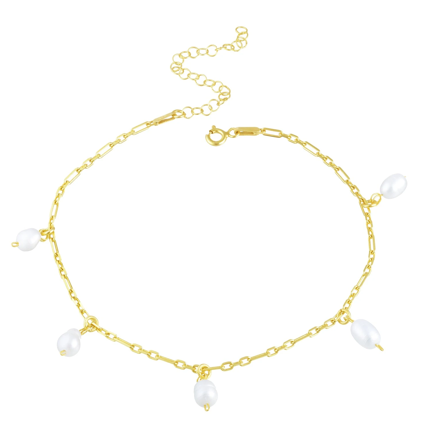 Fußkette Drop Mit Perlen 1 Fußkette Drop Mit Perlen