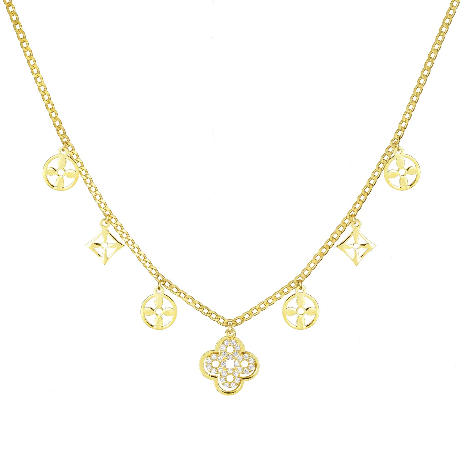 Halskette Estilo Mit Zirkonia 1 Halskette Estilo Mit Zirkonia