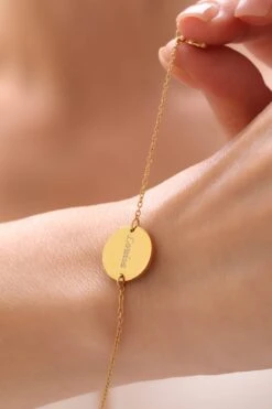 Armband Plate Mit Gravur 8 Armband Plate Mit Gravur -Meinekette Verkäufe 7I0A1177