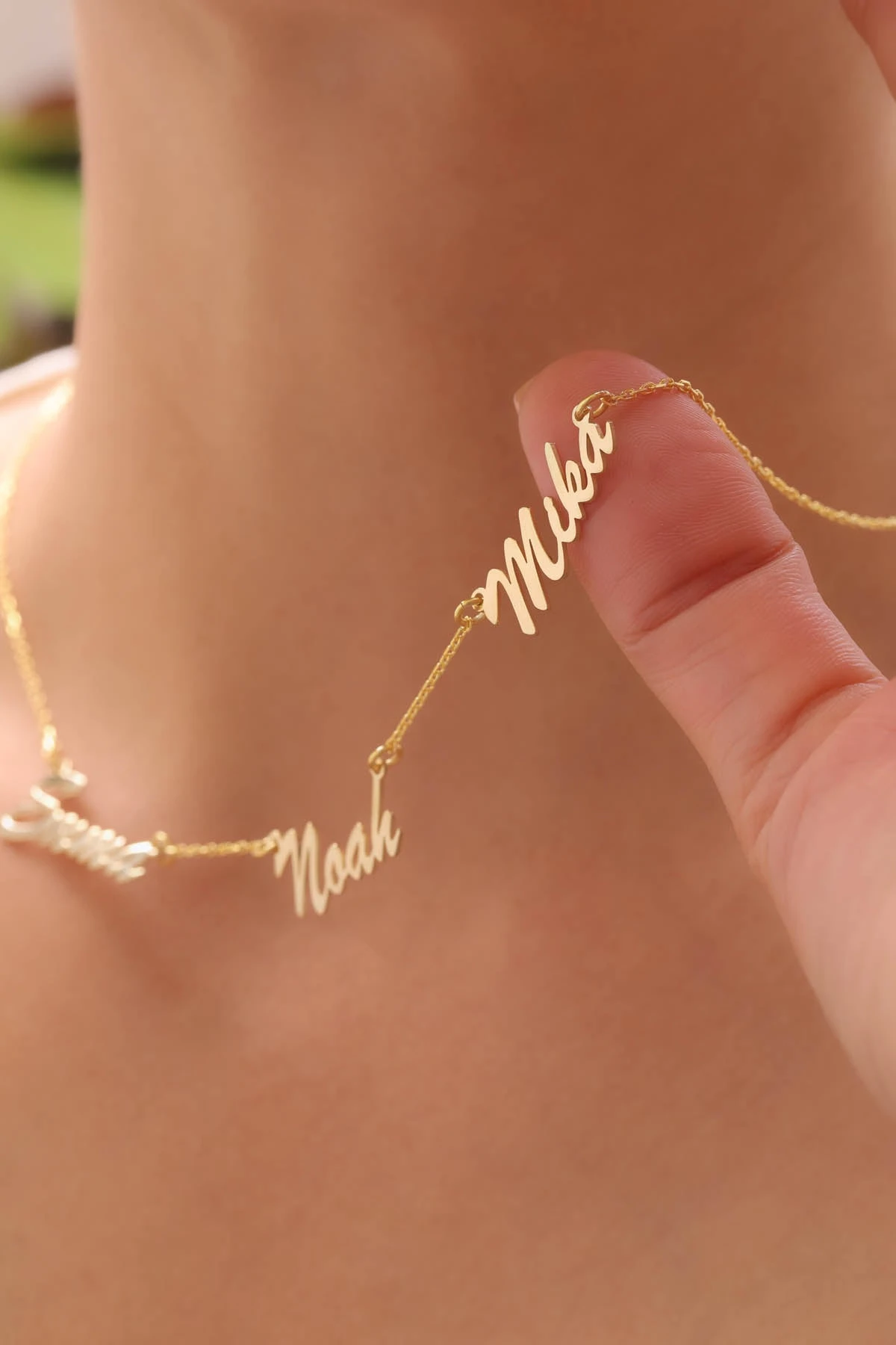 Namenskette Mit Mehreren Namen 9 Namenskette Mit Mehreren Namen – Bild 9