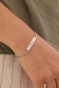 ID-Partnerarmband Mit Gravur 10 ID-Partnerarmband Mit Gravur -Meinekette Verkäufe 7I0A1798