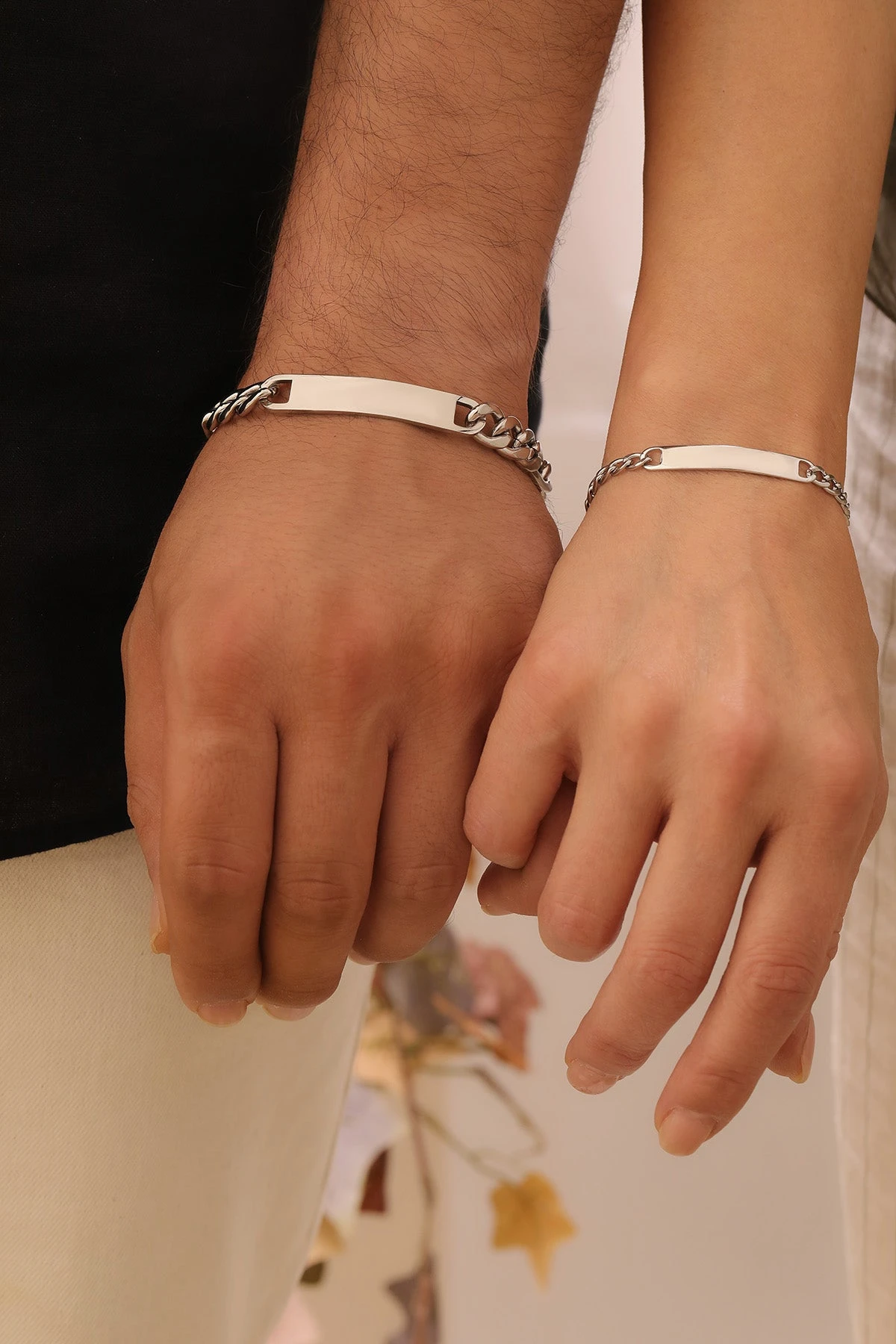 ID-Partnerarmband Mit Gravur 2 ID-Partnerarmband Mit Gravur – Bild 2