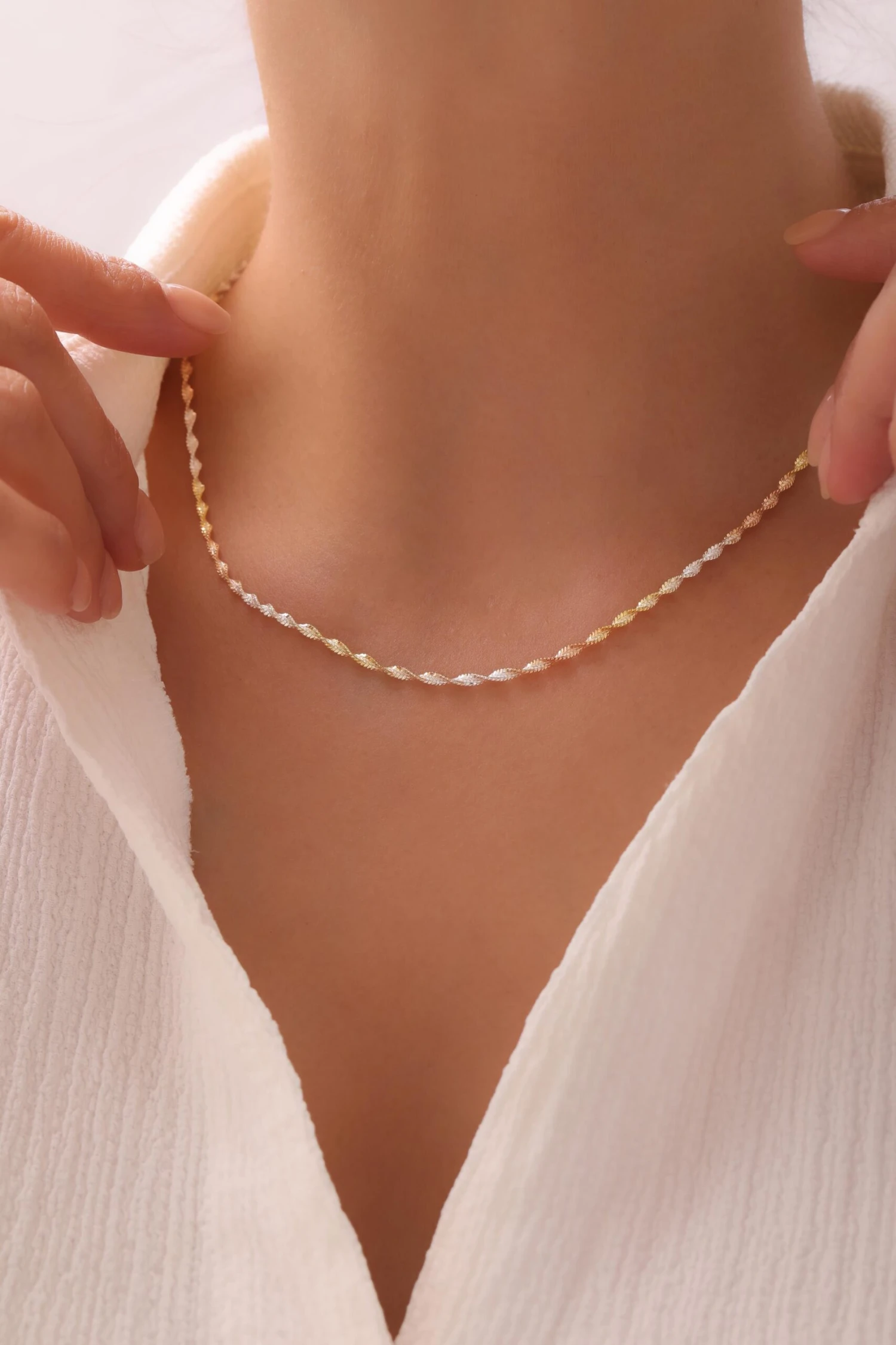 Vintage Trio Color Halskette 1 Vintage Trio Color Halskette