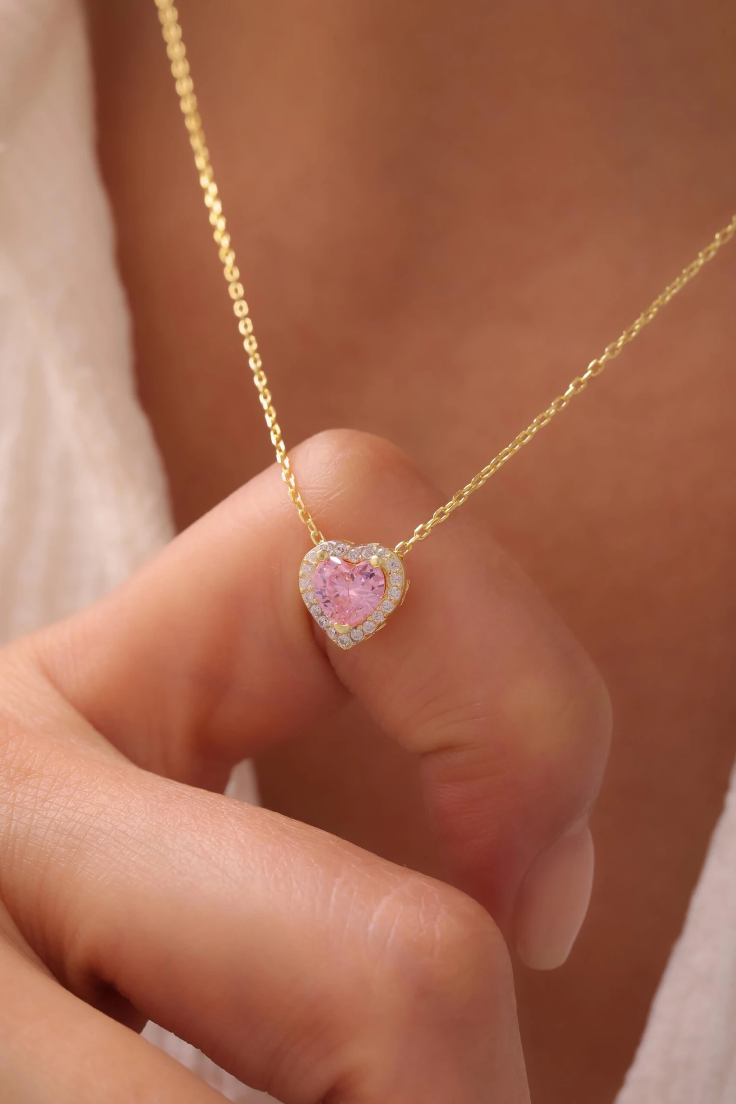 Rosélia Heart Halskette 2 Rosélia Heart Halskette – Bild 2