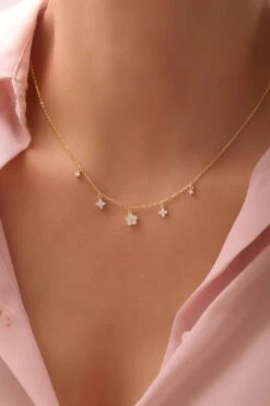 Starflower Halskette 8 Starflower Halskette -Meinekette Verkäufe 7I0A5542