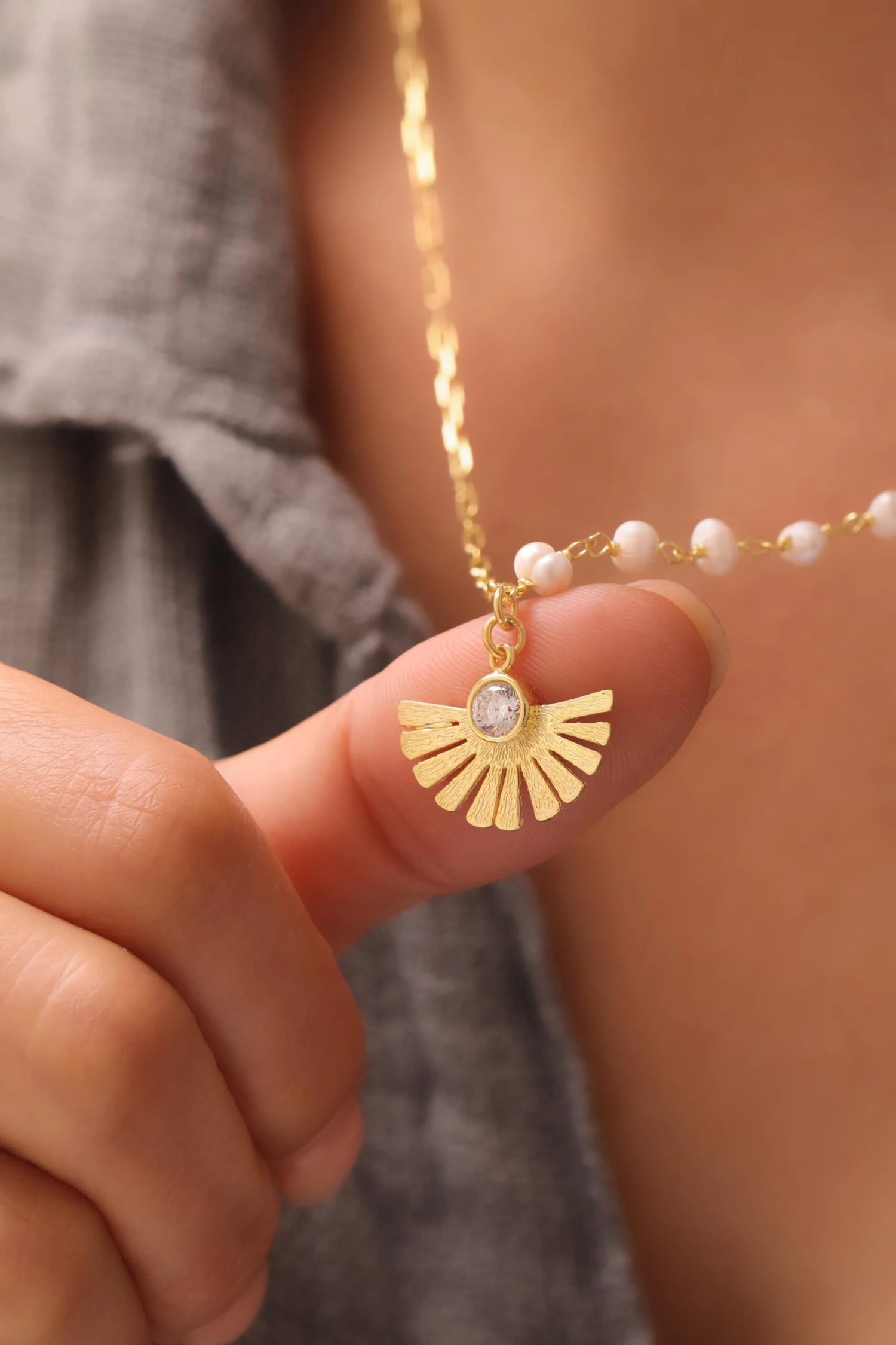 Sunrise Pearl Halskette 6 Sunrise Pearl Halskette – Bild 6