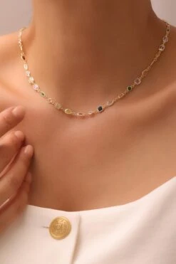 Rainbow Gems Halskette 14 Rainbow Gems Halskette -Meinekette Verkäufe 7I0A5988 1