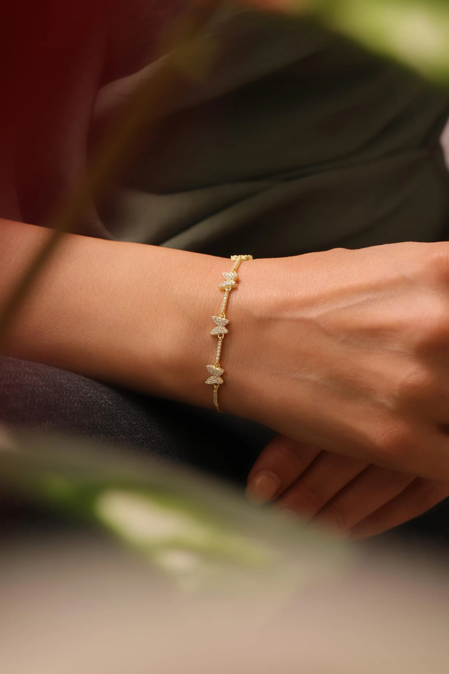 Iced Butterfly Armband 2 Iced Butterfly Armband – Bild 2