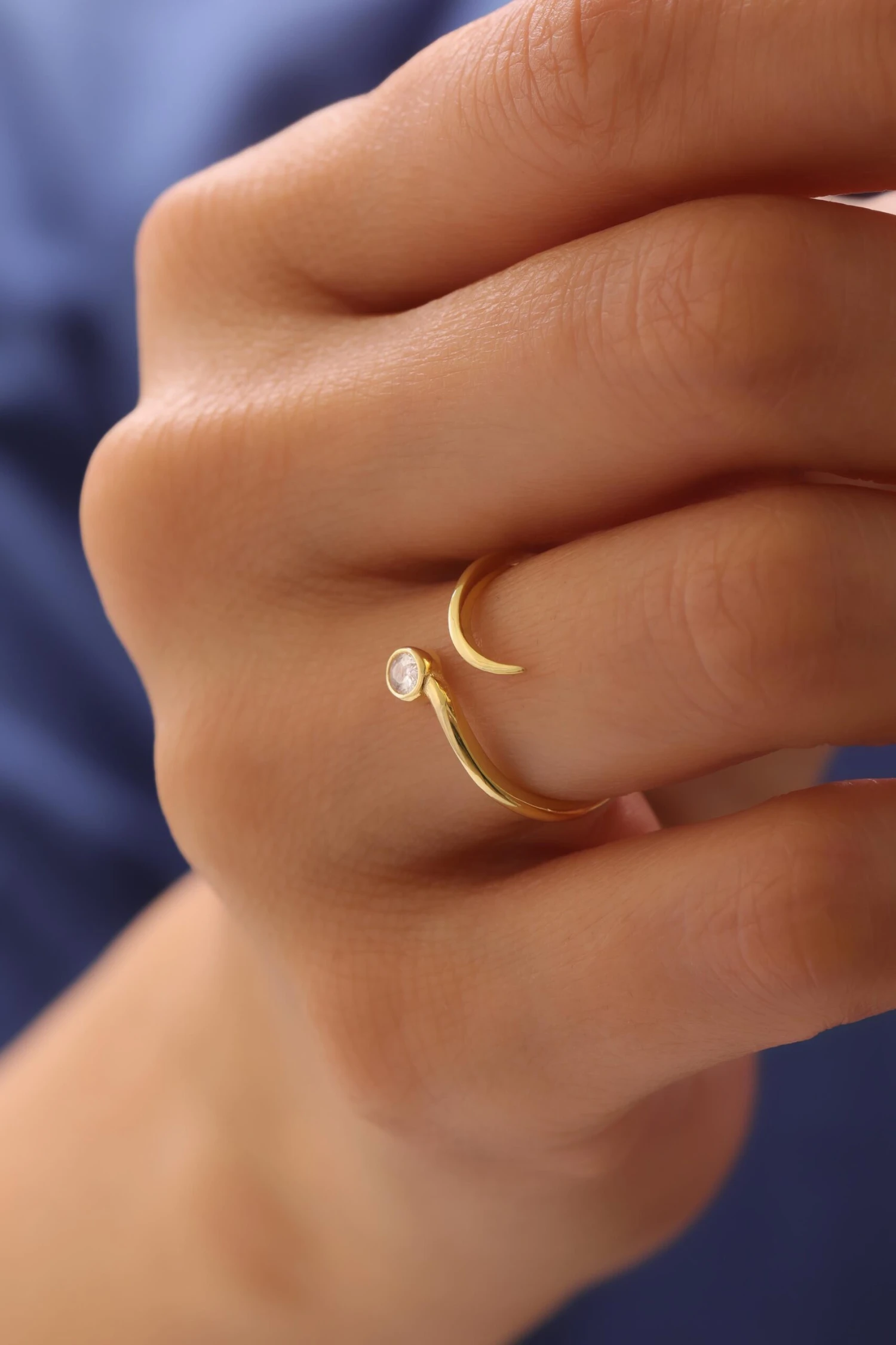 Snake Zirkonia Ring 7 Snake Zirkonia Ring – Bild 7