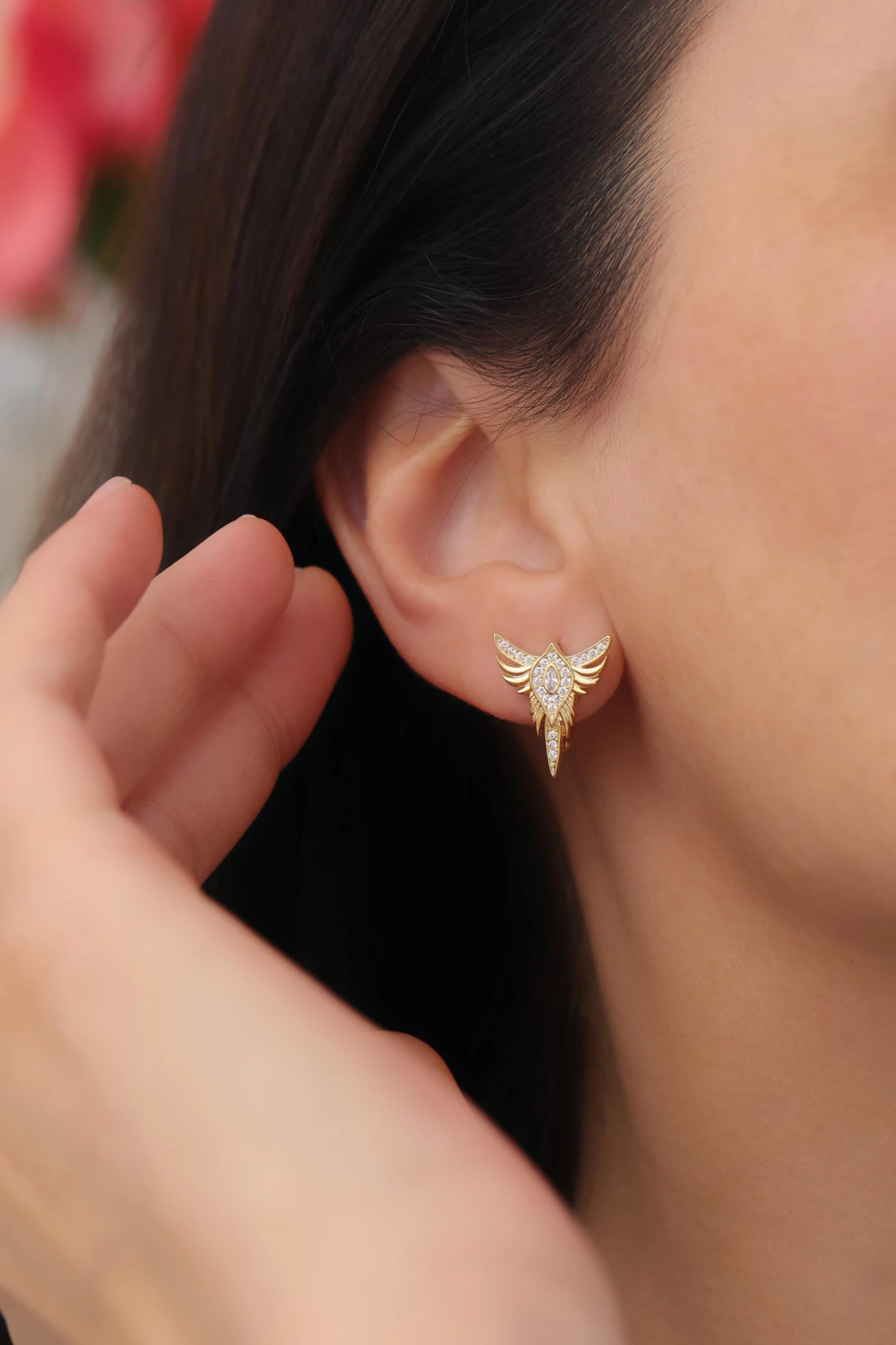 Mystic Wing Ohrringe 3 Mystic Wing Ohrringe – Bild 3