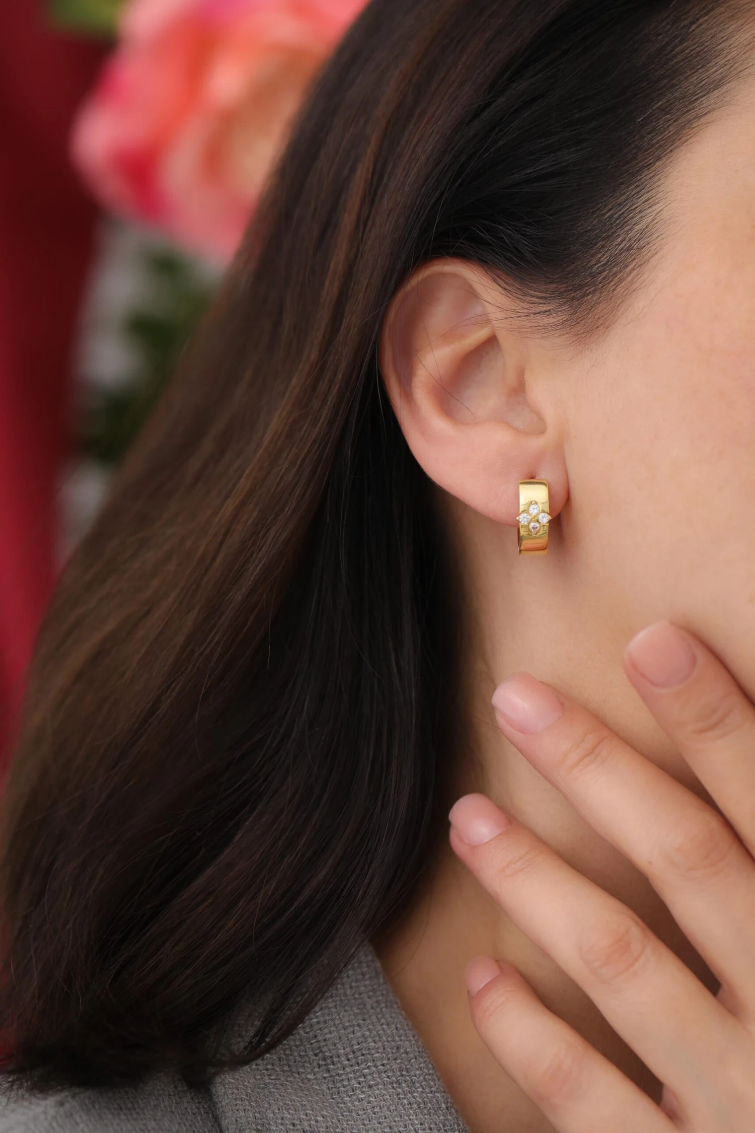 Shiny Bloom Ohrringe 3 Shiny Bloom Ohrringe – Bild 3