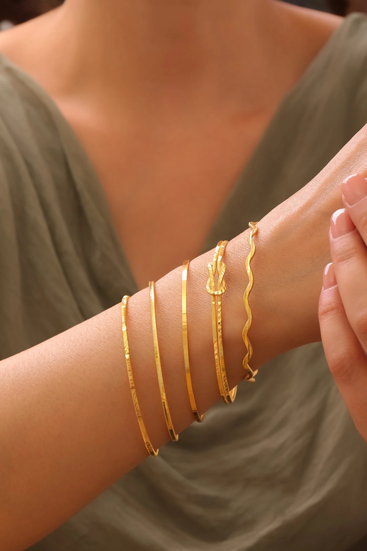 Kibrit Armreifen 925er Silber 7 Kibrit Armreifen 925er Silber – Bild 7