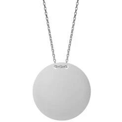 Plättchen Halskette