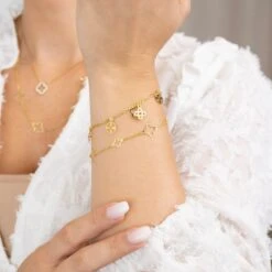 Armband Estilo Mit Zirkonia -Meinekette Verkäufe AR5120Modelfoto.xxxjpg