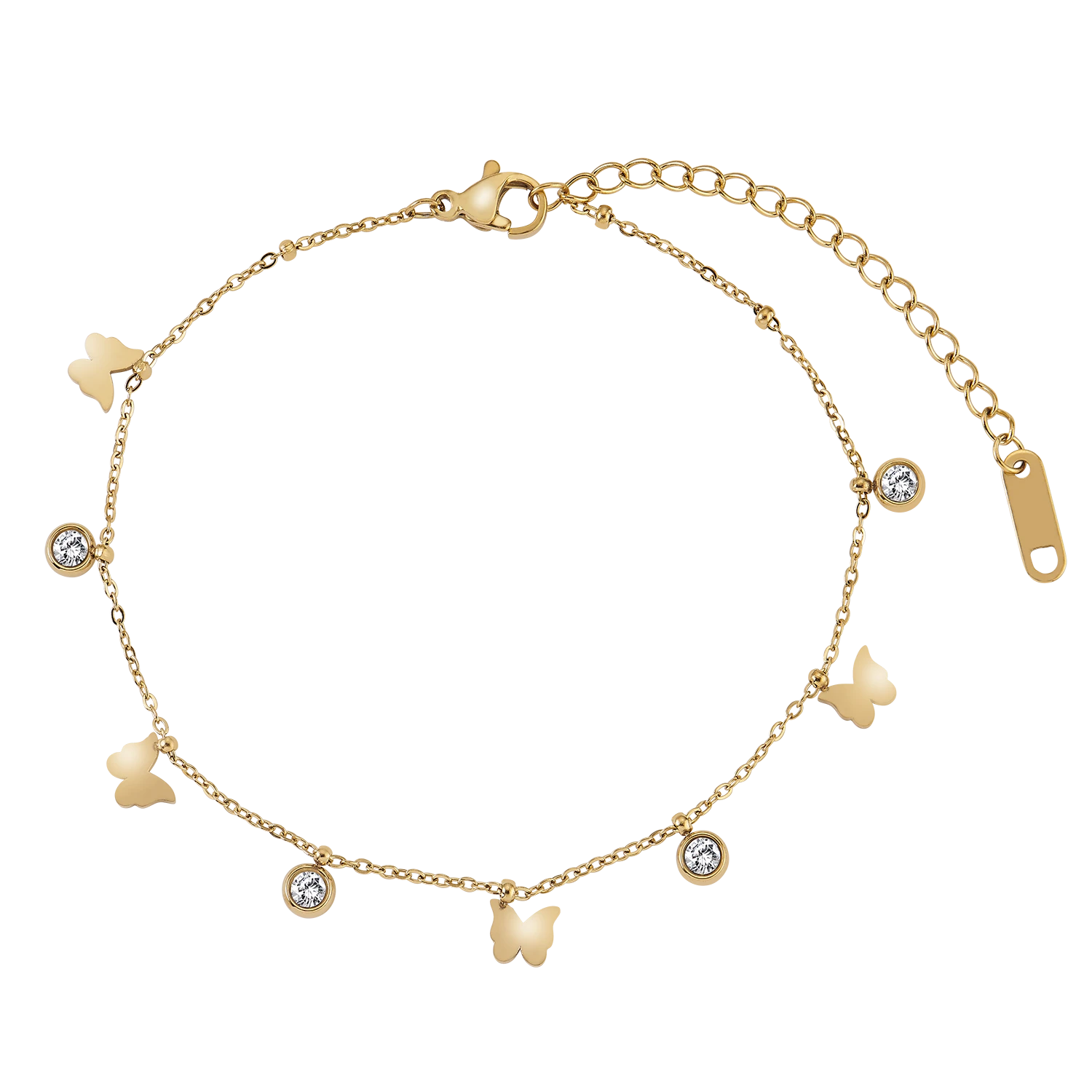 Shiny Butterfly Zirkonia Armband 1 Shiny Butterfly Zirkonia Armband
