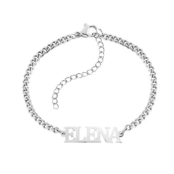 Gourmet Namensarmband - Variante Cambria -Meinekette Verkäufe Armband03SW 2