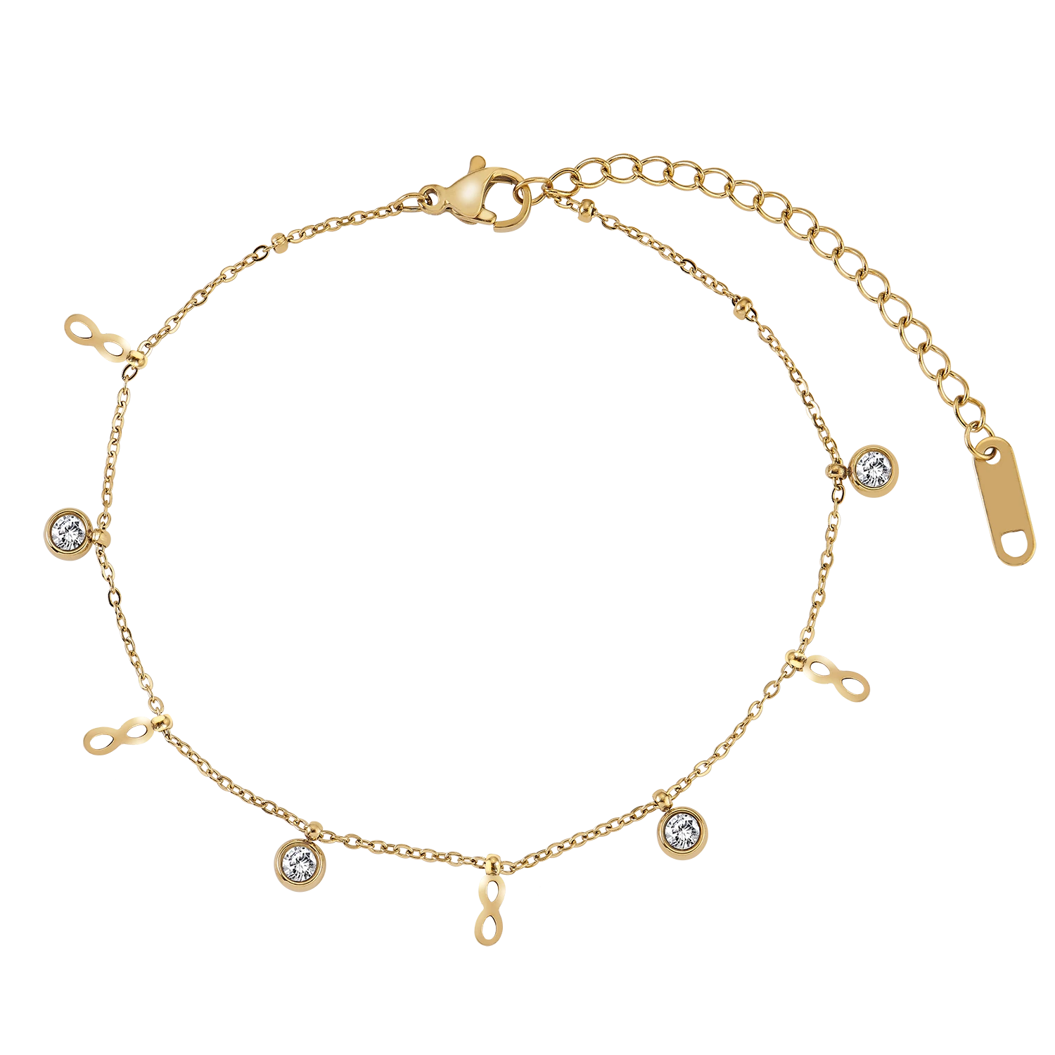 Shiny Infinity Zirkonia Armband 1 Shiny Infinity Zirkonia Armband