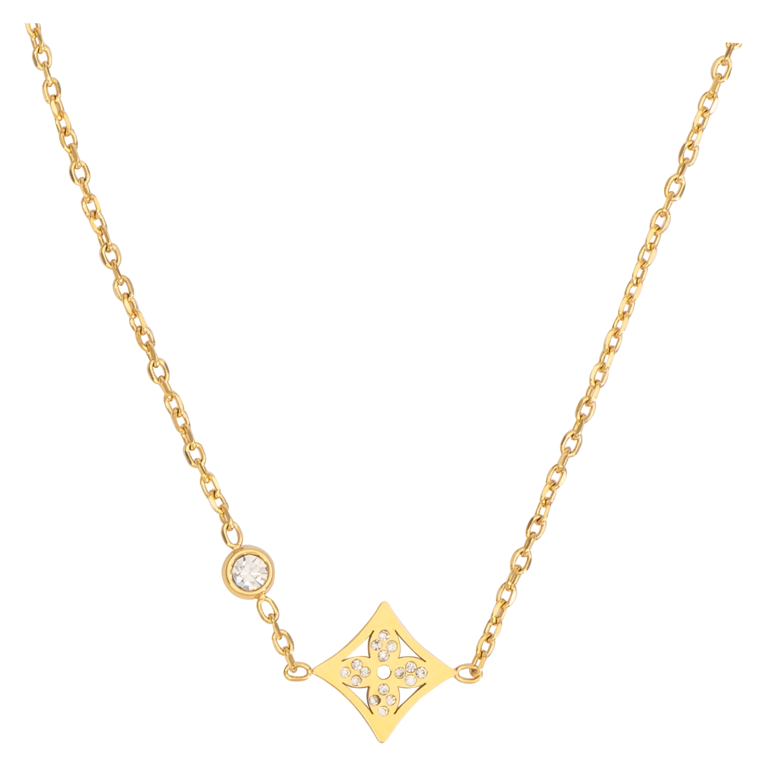 Halskette Glamorous Flower 1 Halskette Glamorous Flower