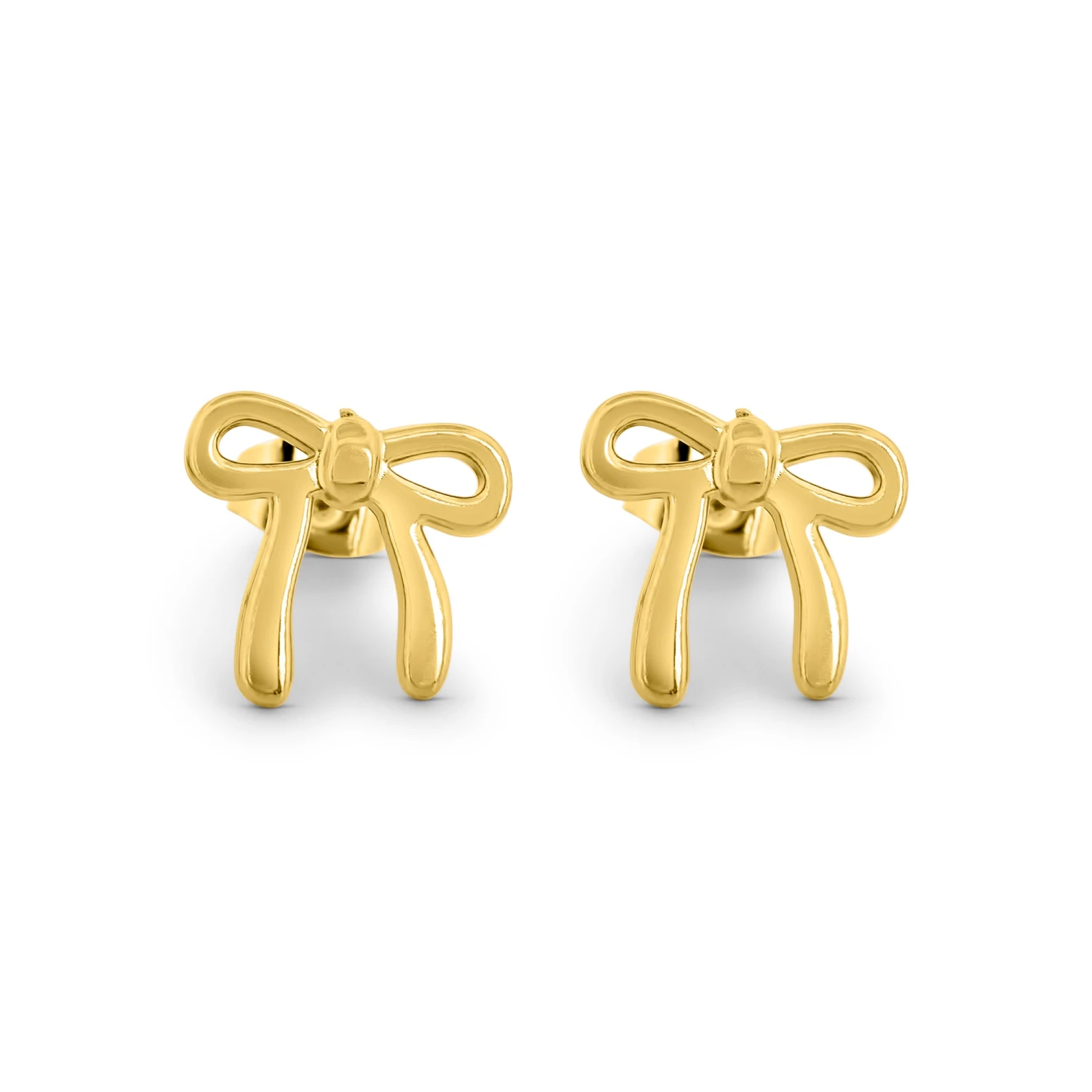 Simple Ribbon Ohrringe 1 Simple Ribbon Ohrringe