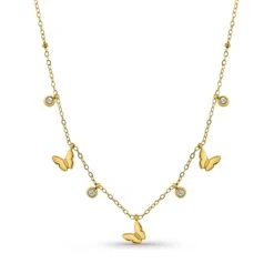 Fierce Butterfly Halskette