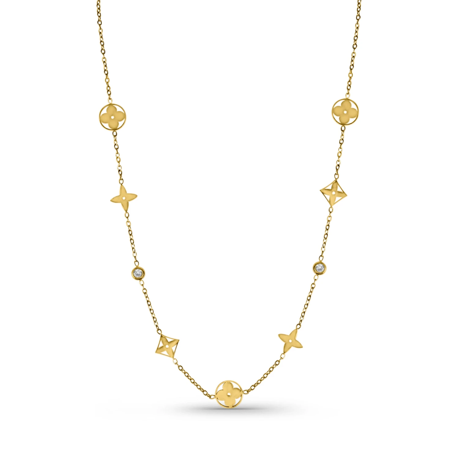 Amber Leaf Halskette 1 Amber Leaf Halskette