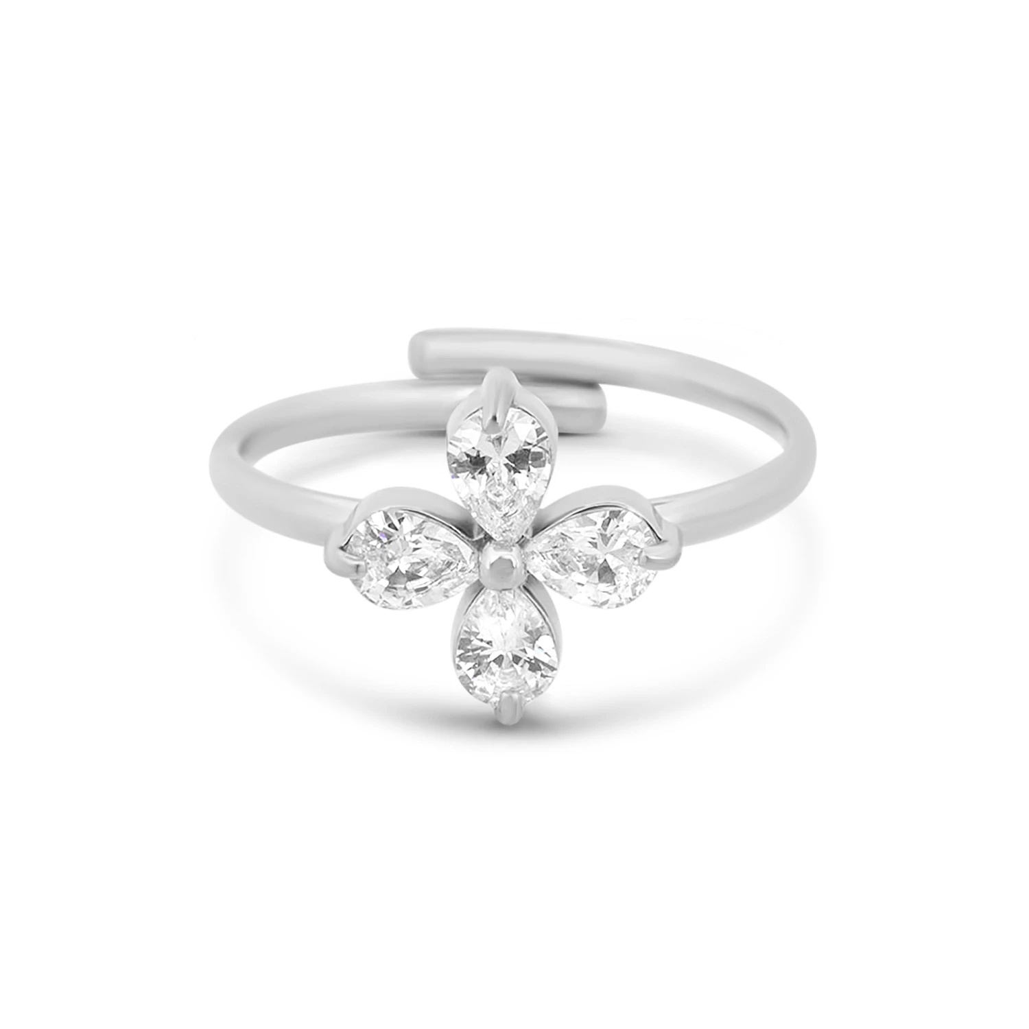 Satin Flower Ring 3 Satin Flower Ring – Bild 3