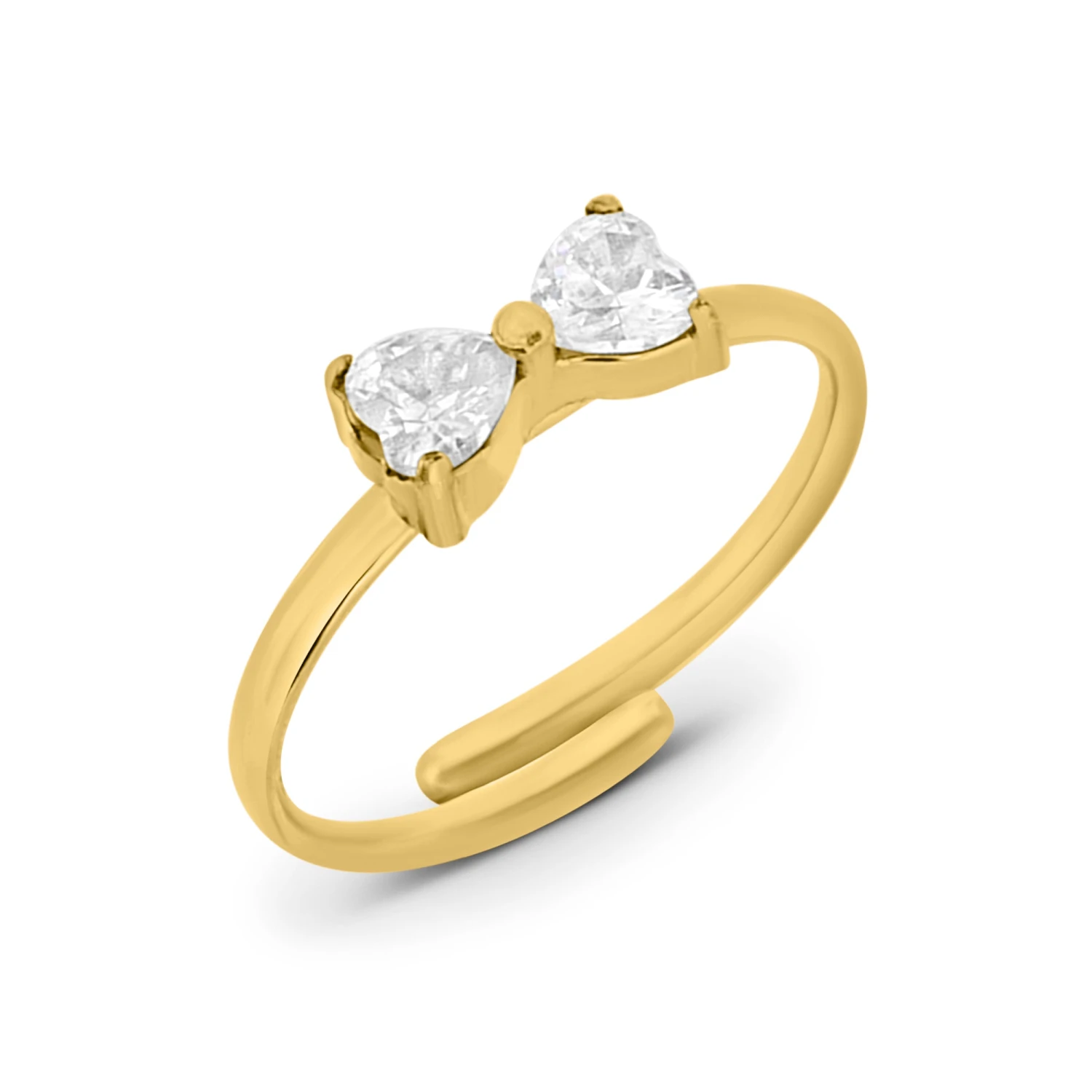 Crystal Ribbon Ring 2 Crystal Ribbon Ring – Bild 2