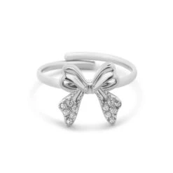 Gleam Ribbon Ring -Meinekette Verkäufe DSC07277 Silver