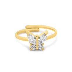 Silk Butterfly Ring