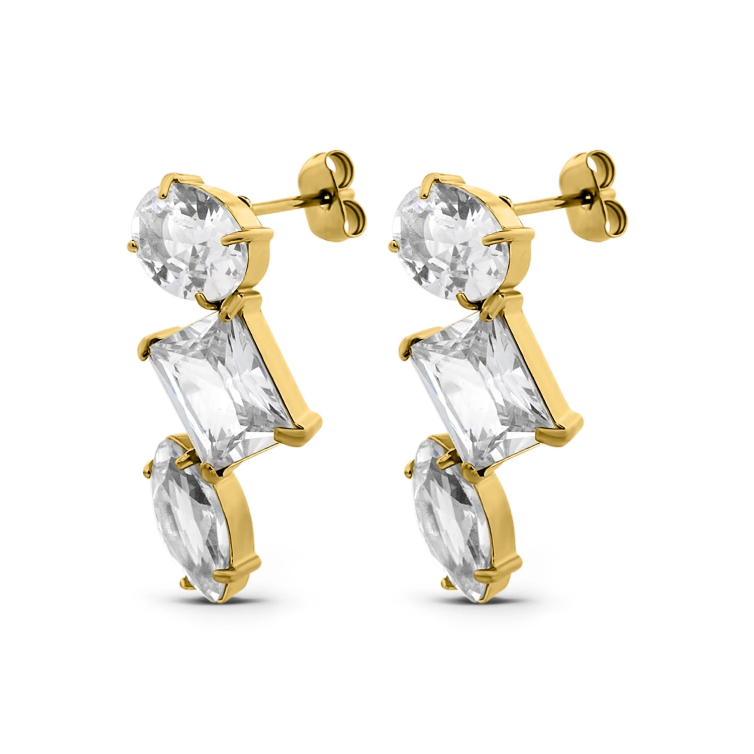 Fire Glass Ohrringe 1 Fire Glass Ohrringe