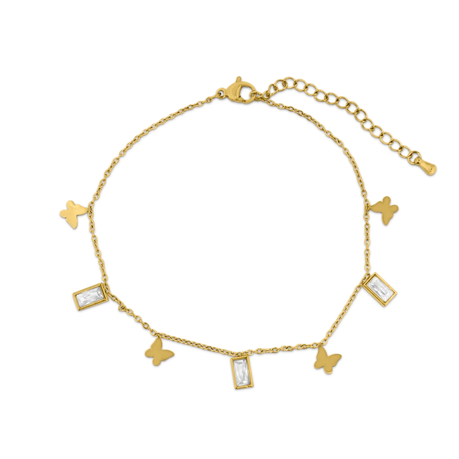 Glow Butterfly Fußkette 1 Glow Butterfly Fußkette