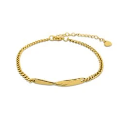 Wave Damen Gravur Armband